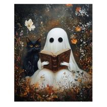 Kit Paint by Numbers Reivworl Halloween Ghost 40x50cm para adultos Kit Paint by Numbers Reivworl Halloween Ghost 40x50cm para adultos