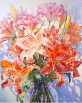 Kit Paint by Numbers Tucocoo Flowers em vaso para todas as idades
