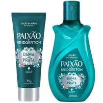 Kit Paixão & Bridgerton Dama de Prata Hidratante + Creme de Mãos Kit Paixão & Bridgerton Dama de Prata Hidratante + Creme de Mãos