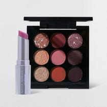 Kit Paleta de Sombras To Go My Glam + Revitalizador Labial Roxo Nádia Tambasco By Océane (2 Produtos)