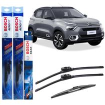 Kit Palheta Bosch Dianteira E Traseira C3 2013 Em Diante