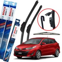 Kit Palheta Bosch Dianteira & Traseira Yaris Hatch 2018/2021 Aerofit Kit Palheta Bosch Dianteira & Traseira Yaris Hatch 2018/2021 Aerofit