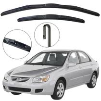 Kit Palheta Dianteira Cerato 2004 a 2009 Limpador de Parabrisa de Silicone Kit Palheta Dianteira Cerato 2004 a 2009 Limpador de Parabrisa de Silicone