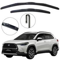 Kit Palheta Dianteira Corolla Cross 2021 a 2025 Limpador de Parabrisa de Silicone Kit Palheta Dianteira Corolla Cross 2021 a 2025 Limpador de Parabrisa de Silicone