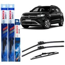 Kit Palheta Dianteira E Traseira Bosch Para VW T-Cross