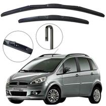 Kit Palheta Dianteira Idea 2005 a 2010 Limpador de Parabrisa de Silicone Kit Palheta Dianteira Idea 2005 a 2010 Limpador de Parabrisa de Silicone