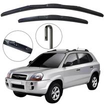 Kit Palheta Dianteira Tucson 2005 a 2016 Limpador de Parabrisa de Silicone