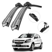 Kit Palheta Limpador de Parabrisa Agile 2010 2011 Dianteiro Chevrolet GM