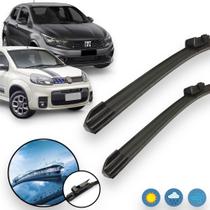 Kit Palheta Limpador De Parabrisa Fiat Novo Uno / Fiat Argo