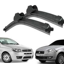 Kit Palheta Limpador Para-Brisa Dianteiro Pálio 1996 À 2010 Kit Palheta Limpador Para-Brisa Dianteiro Pálio 1996 À 2010