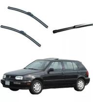 Kit Palheta Limpador Para-brisa Dianteiro+traseiro Golf 93/98