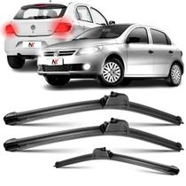 Kit Palheta Limpador Parabrisa 22'' 16'' 10" Gol G5 2008 á 2012