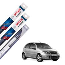 Kit palheta Limpador Parabrisa Citroen C3 2005 2006 2007 08