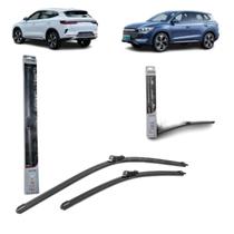 Kit palheta limpador parabrisa dianteira e traseira byd song