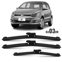 Kit Palheta Limpador Parabrisa Fox 2013 2014 2015 2016 á 2022
