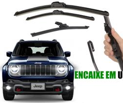 Kit Palheta Limpador Parabrisa Jeep Renegade 2016 2017 2018 2019 2020 2021 2022 2023