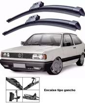 Kit Palheta Limpador Parabrisa Para-brisa Dianteiro Gol Quadrado 1980 à 1996 Kit Palheta Limpador Parabrisa Para-brisa Dianteiro Gol Quadrado 1980 à 1996