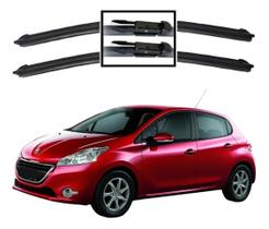 Kit Palheta Limpador Parabrisa Peugeot 208 2012 À 2019 Kit Palheta Limpador Parabrisa Peugeot 208 2012 À 2019