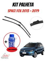 Kit palheta space fox 2013 em diante 2 palhetas dianteiras