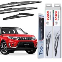 Kit Palhetas Bosch Dianteira + Traseira Vetor Suzuki Vitara