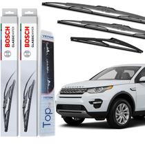 Kit Palhetas Bosch Dianteiras Traseira Vetor Discovery Sport