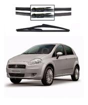 Kit Palhetas Dianteira E Traseira Fiat Punto 2008 A 2016