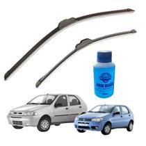 kit Palhetas + Limpa Parabrisa Palio 2005 2006 2007 2008 kit Palhetas + Limpa Parabrisa Palio 2005 2006 2007 2008