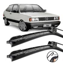 Kit Palhetas Limpador Para-brisa 16" 16" Gol Quadrado De 80 Ate 96 Kit Palhetas Limpador Para-brisa 16" 16" Gol Quadrado De 80 Ate 96