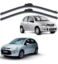 Kit Palhetas Limpador Parabrisa Citroen C3 2002 A 2011