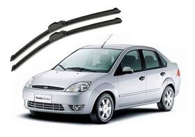 KIT Palhetas Limpador Parabrisa Ford Fiesta Sedan 2009 2010