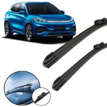 Kit Palhetas Silicone Limpador De Parabrisa Byd Yuan Plus Kit Palhetas Silicone Limpador De Parabrisa Byd Yuan Plus
