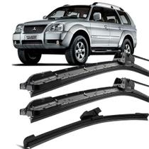 Kit Palhetas Silicone Limpador Parabrisa 20" 20" 12E" Pajero Sport 08-11