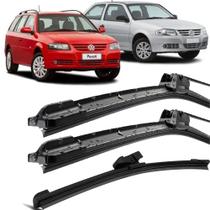Kit Palhetas Silicone Limpador Parabrisa 21" 19" 14E" Gol / Parati G4 Kit Palhetas Silicone Limpador Parabrisa 21" 19" 14E" Gol / Parati G4