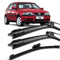 Kit Palhetas Silicone Limpador Parabrisa 21" 19" 16E" Vw Gol G3 99 À 05 Kit Palhetas Silicone Limpador Parabrisa 21" 19" 16E" Vw Gol G3 99 À 05