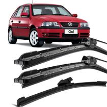 Kit Palhetas Silicone Limpador Parabrisa 21" 19" 16E" Vw Gol G3 99 À 05