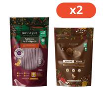 Kit palitinho colageno acai da amazonia 200g + immune power vitaminico 84g furest pet Kit palitinho colageno acai da amazonia 200g + immune power vitaminico 84g furest pet