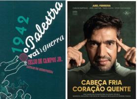 Kit Palmeiras: Cabeça Fria Coração Quente (Abel Ferreira) + 1942: Palestra Vai a Guerra - DIVERSAS Kit Palmeiras: Cabeça Fria Coração Quente (Abel Ferreira) + 1942: Palestra Vai a Guerra - DIVERSAS