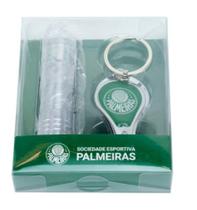 Kit Palmeiras Com Chaveiro Lanterna e Cortador de Unha - Minas de Presentes