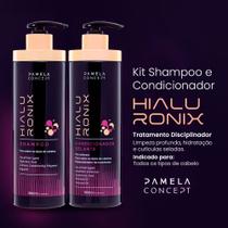 Kit Pamela Concept Shampoo E Condicionador Hialuronix/Pamela Concept