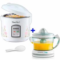 Kit Panela elétrica de arroz Bianca Rice NPE-05-5X + Espremedor de frutas 1,25L E-01 (110V)