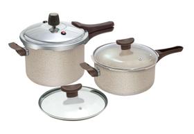 Kit Panela Pressão Fechamento Extterno Crema 3 e 4,5 Lts