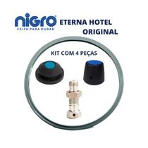 Kit Panela Pressão Nigro Eterna Hotel com 4 peças Original