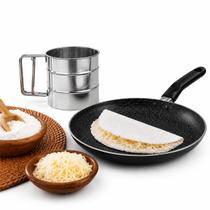 Kit Panela Tapioqueira e Polvilhador Anti Aderente Oferta