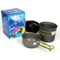 Kit panelas camping aluminio kit cozinha acampamento outdoor panela viagem praia pesca com bolsa sacola kit panelas camp Kit panelas camping aluminio kit cozinha acampamento outdoor panela viagem praia pesca com bolsa sacola kit panelas camp