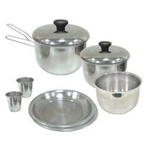 Kit Panelas de Camping Gourmet Nautika para Camping e atividades Outdoor Trekking Montanhismo Kit Panelas de Camping Gourmet Nautika para Camping e atividades Outdoor Trekking Montanhismo