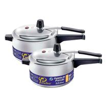 Kit Panelas De Pressão Panelux 3,0 Litros Polida 2 Unidades