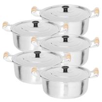 Kit Panelas Grande Alumínio Fundido Grosso 30, 34, 38, 45, 50