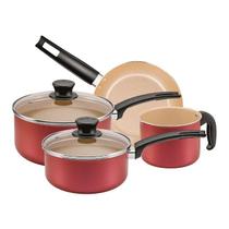 Kit panelas panelux magnific cereja 4 peças panelux Kit panelas panelux magnific cereja 4 peças panelux