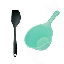 Kit Panelinha Multiuso Derretedeira + Espátula Em Silicone