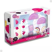 Kit Panelinhas Hora Do Lanche Minnie Meninas - Pais E Filhos